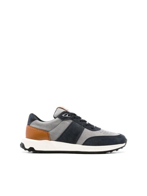 Tod's panelled suede low-top sneakers
