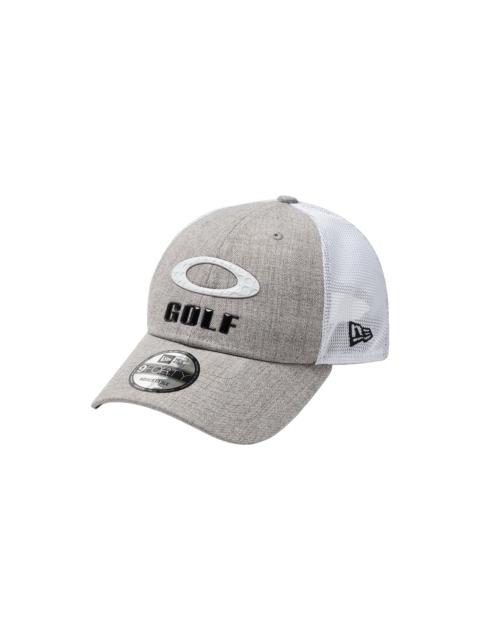 OAKLEY 9FORTY OAKLEY x New Era Heather New Era Stripe Golf Snapback Hat "Athletic Heather Grey" 912145LDS 2
