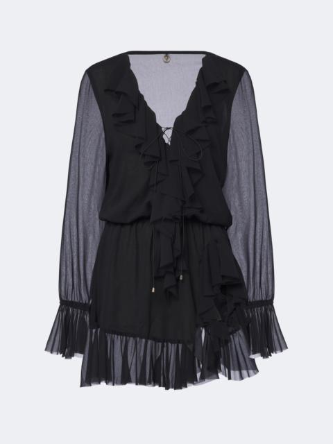 BANANHOT Bellen ruffled minidress