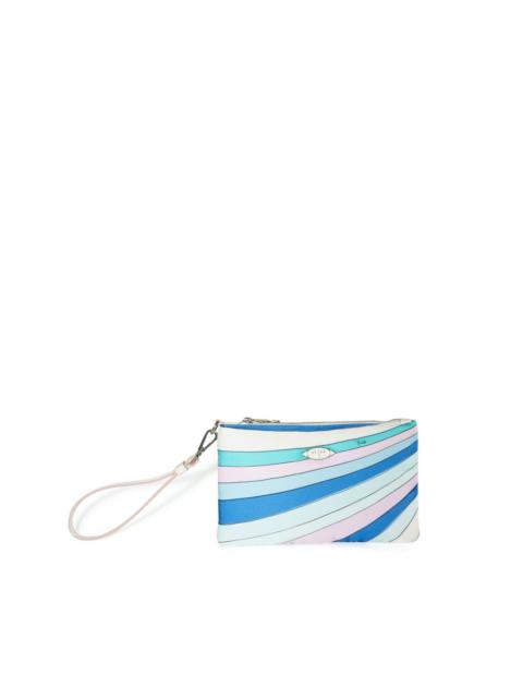 PUCCI Iride-print clutch bag