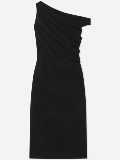 CO Draped Back Dress in Cotton