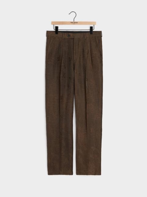 TODD SNYDER Italian Linen-Cupro Wythe Trouser
