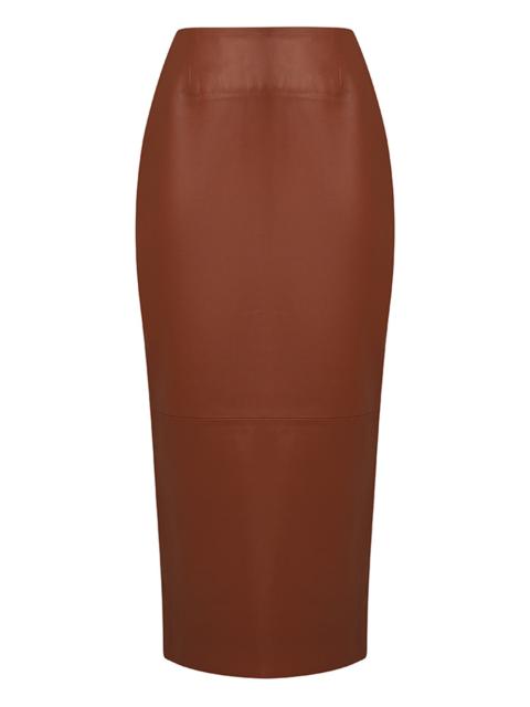 Zimmermann NATURA LEATHER SKIRT