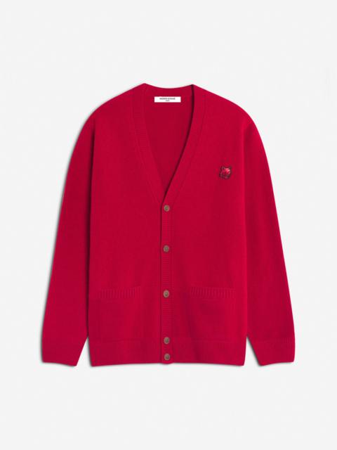 Maison Kitsuné CNY BOLD FOX HEAD REGULAR CARDIGAN