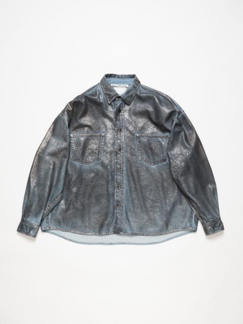 Acne Studios Denim shirt - Relaxed fit - Silver/blue