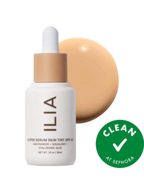ILIA Beauty Super Serum Skin Tint SPF 40 - Hydrating Foundation