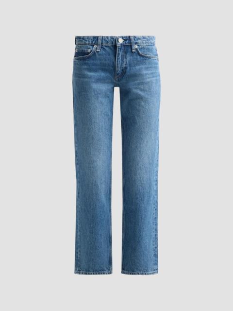 rag & bone Women's Harlow Low-Rise Straight-Leg Jeans - Candice