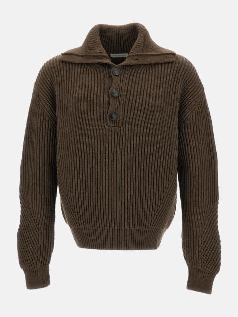 Dries Van Noten MALLAWI WOOL CREWNECK SWEATER