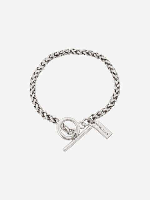 The Kooples MEDIUM SILVER CHAIN BRACELET