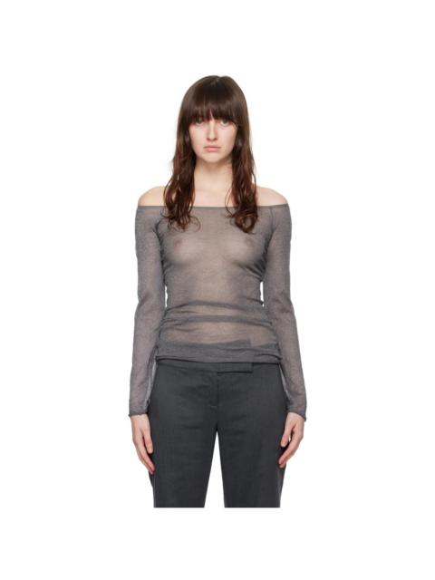 paloma wool Gray Kelly Long Sleeve T-Shirt