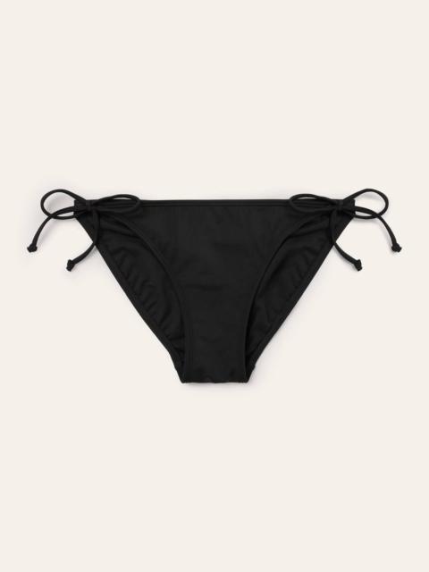 BODEN Symi String Bikini Bottoms-Black