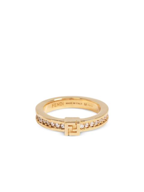 FENDI Forever crystal-embellishment ring