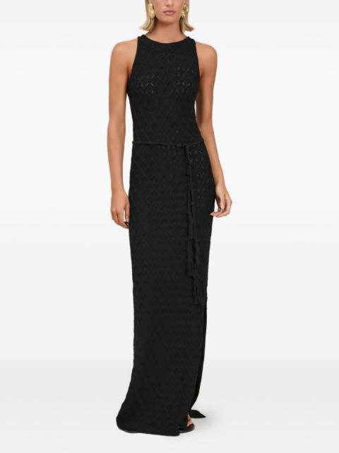 DEVON WINDSOR Nova open-back belted dress