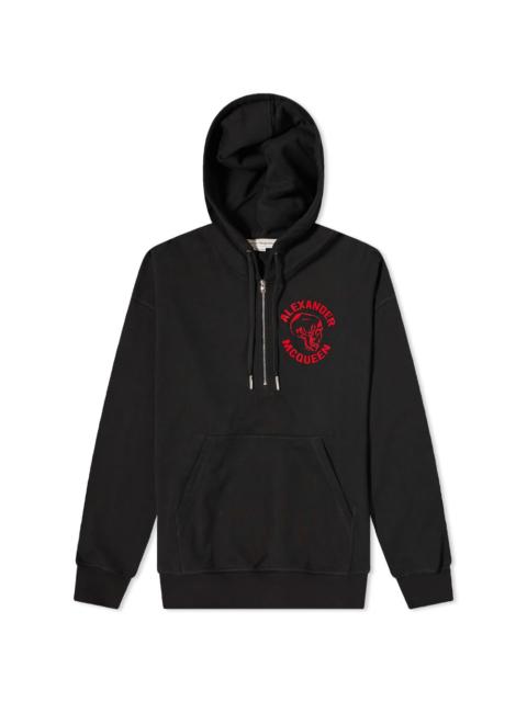 Alexander McQueen Alexander McQueen Skull Logo Popover Hoody