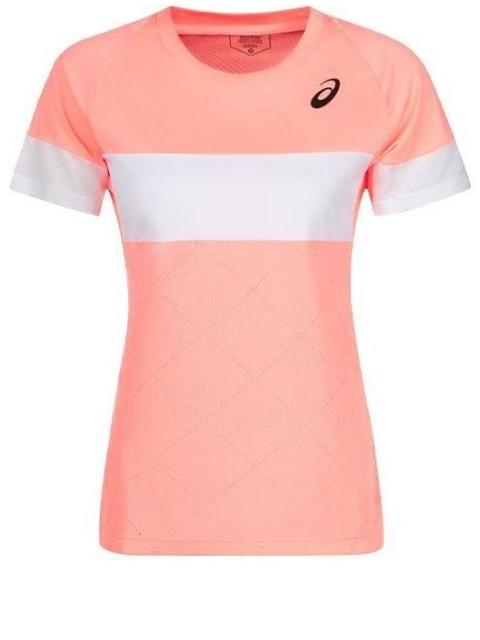 Asics (WMNS) ASICS Game Short Sleeved Top 'Sun Coral' 2042A301-702