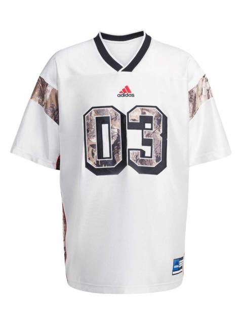 camouflage-panel T-shirt