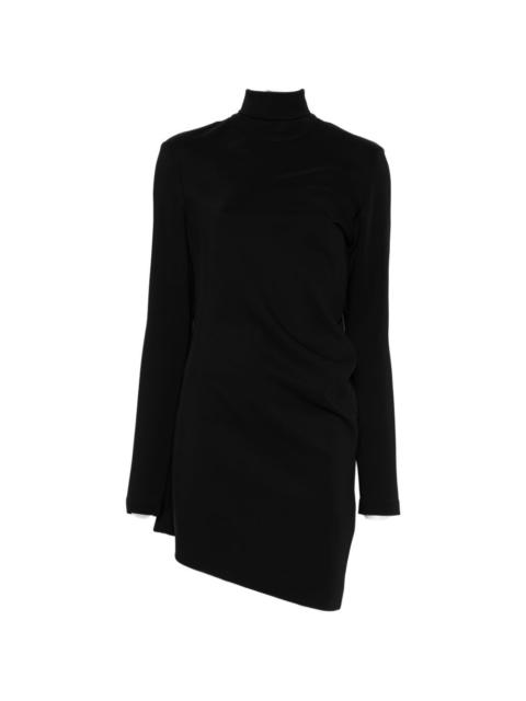 TOTEME high-neck twist blouse