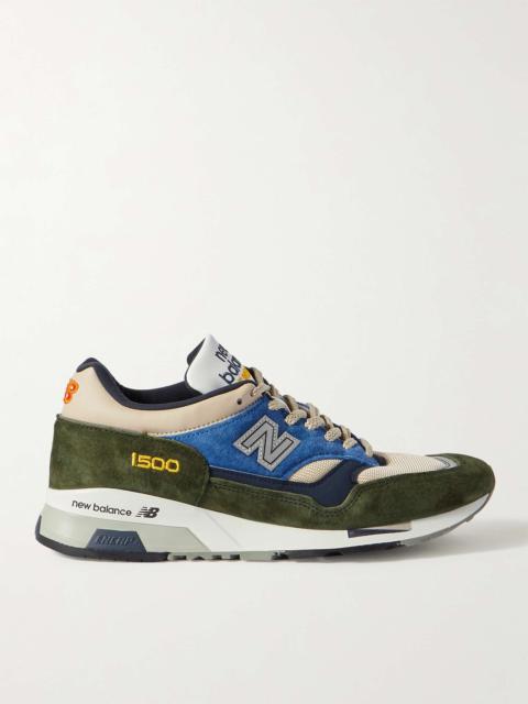 New Balance 1500 Suede, Leather and Mesh Sneakers