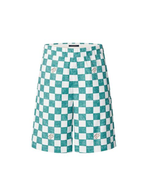 Louis Vuitton Damier Drawstring Shorts