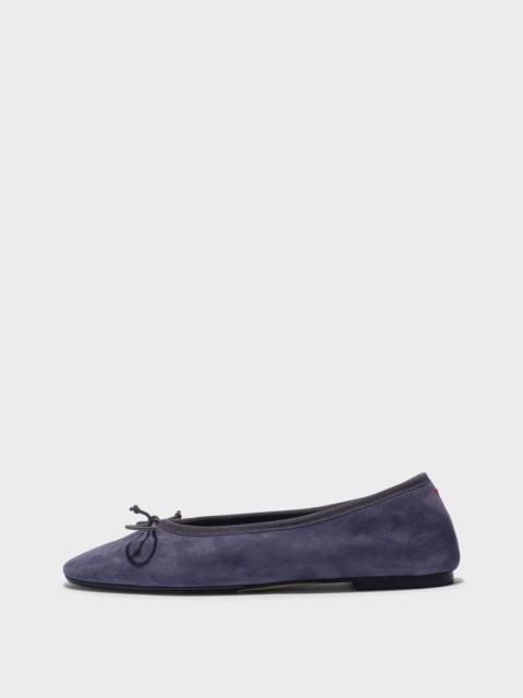 Aeyde Tiby Suede Ballet Flats