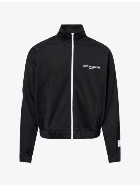 GALLERY DEPT. French Embossed-Logo Cotton-Jersey Track Jacket