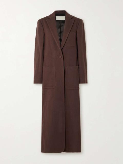 Wool-blend coat