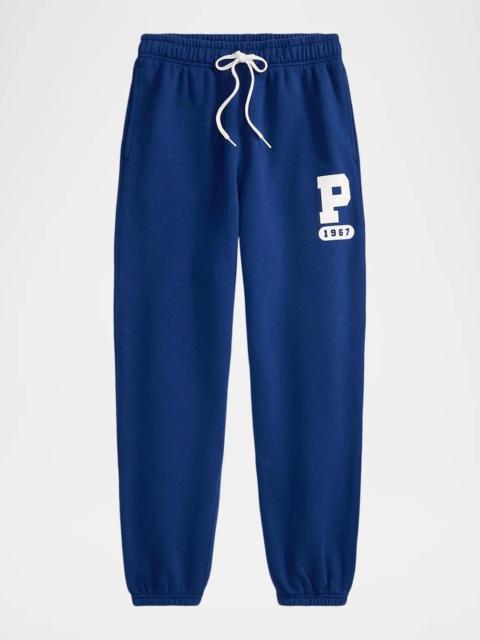 Polo Ralph Lauren P Logo Slub Fleece Sweatpants