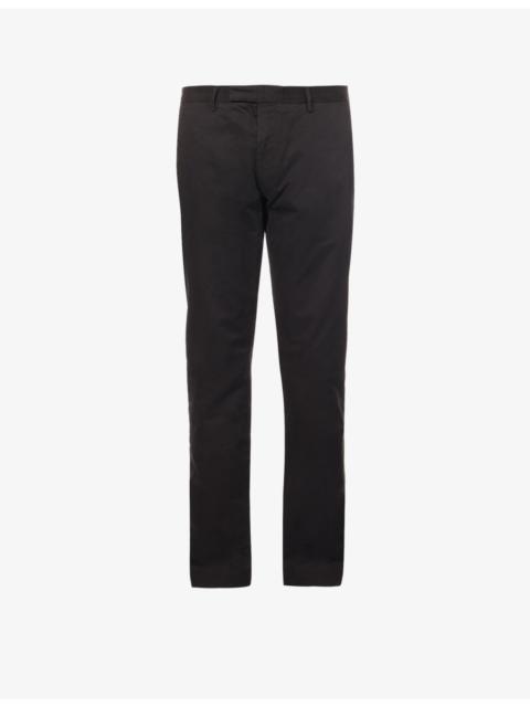 Polo Ralph Lauren Belted tapered stretch slim-fit stretch-cotton chino trousers