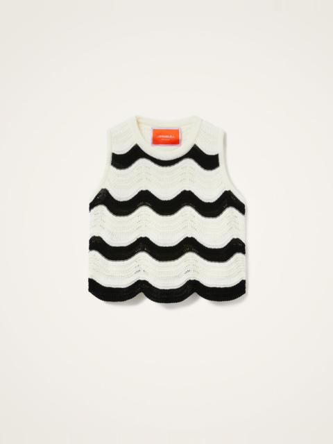 La DoubleJ Chevron Top