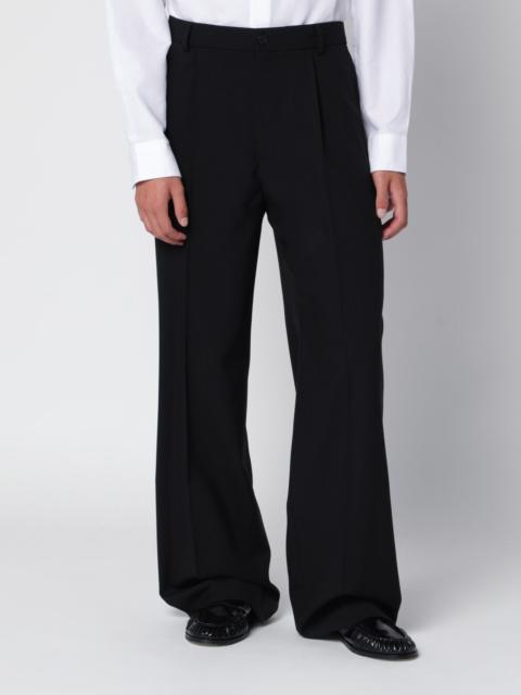 Dries Van Noten Penrud Black Wool Trousers