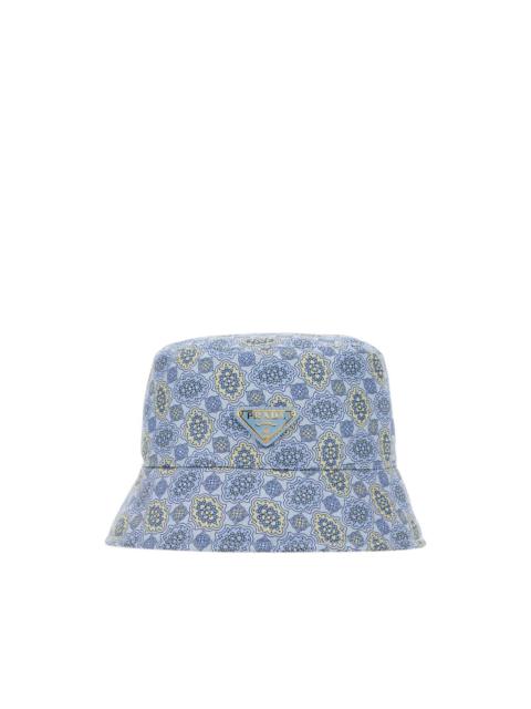Prada printed bucket hat