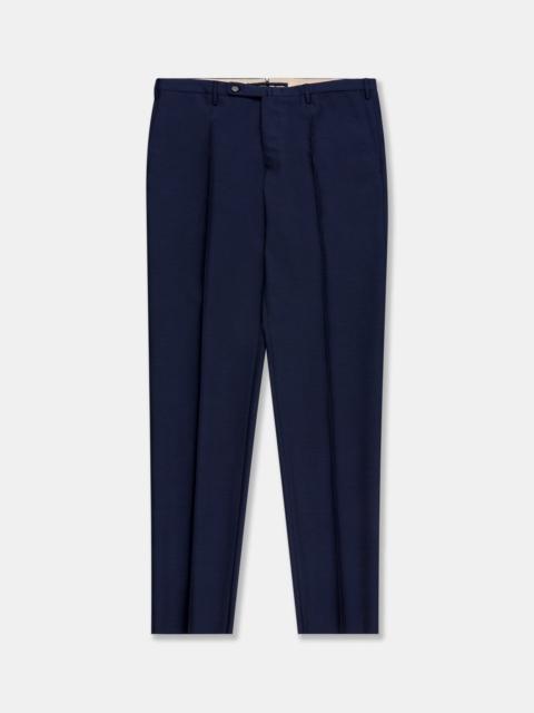 SLOWEAR Regular fit wool fabric trousers