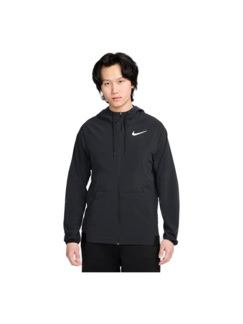 Nike Men's Nike Solid Color Small Long Sleeves Hooded Jacket Black DM5947-011