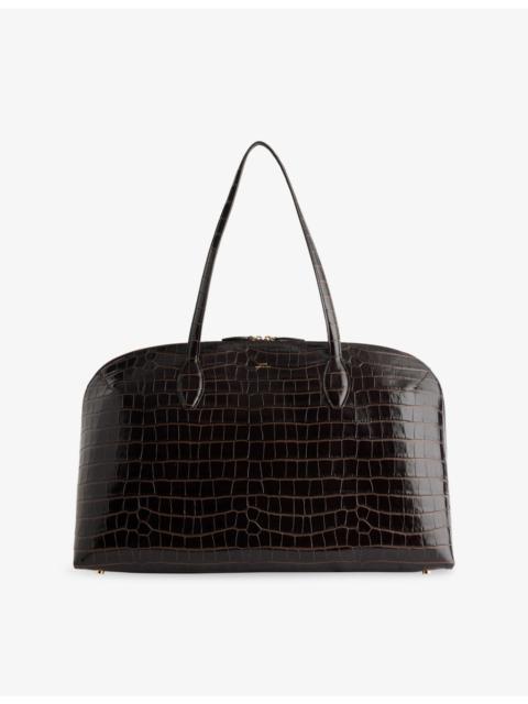 Totême Day Large Leather Tote Bag