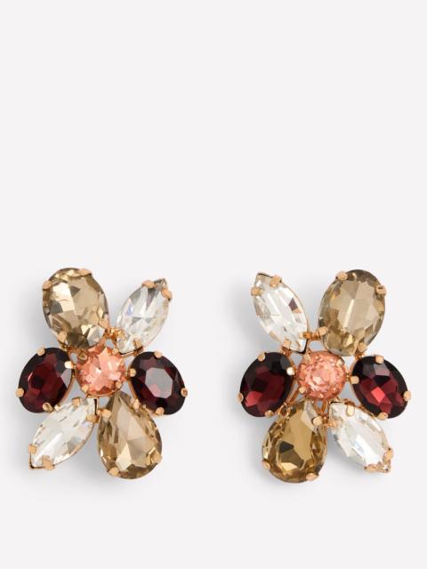 BODEN Statement Cluster Studs-Red Multi
