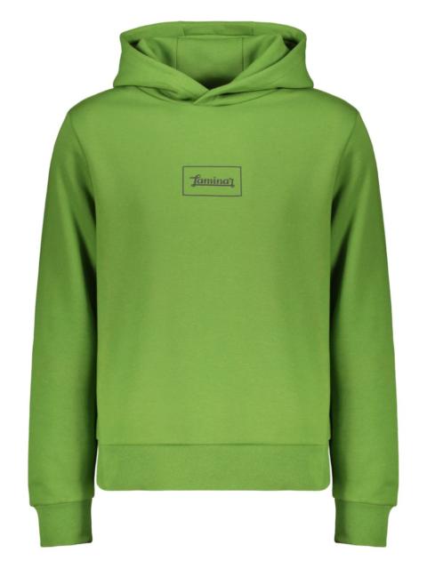 Herno logo-print hoodie