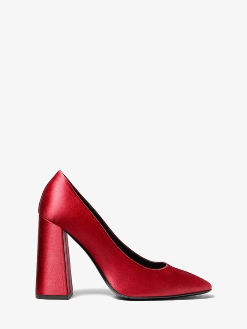 MICHAEL KORS COLLECTION Anna Satin Pumps