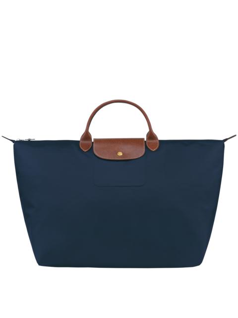 Longchamp Le Pliage Original S Travel bag Navy - Recycled canvas