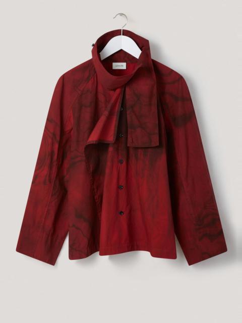 Lemaire PRINTED ASYMETRIC VAREUSE
POPLIN PRINT