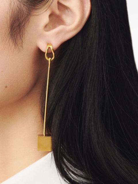 JACQUEMUS Asymmetric pendant earrings