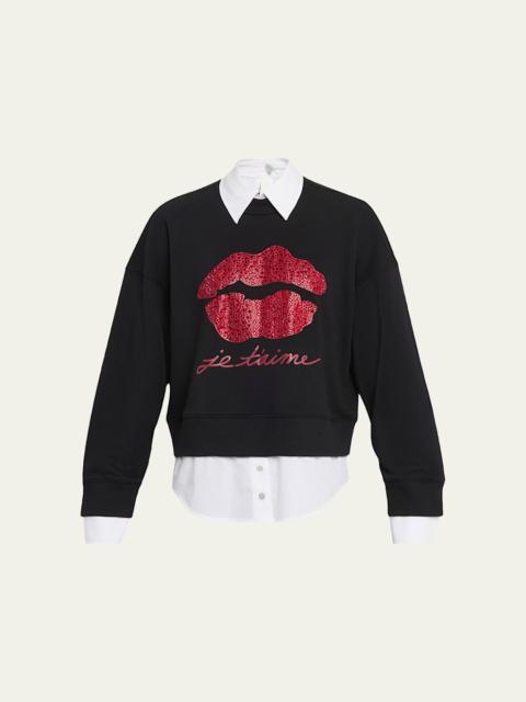 Cinq à Sept Je'Taime Justina Combo Pullover