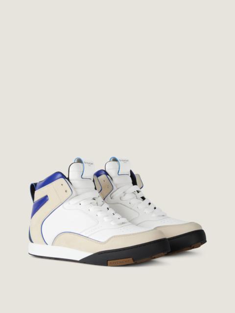 Givenchy GIVENCHY YARD HIGH-TOP SNEAKERS IN LEATHER