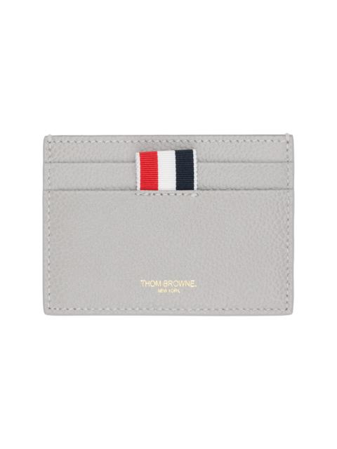 Gray Side 4-Bar Stripe Card Holder