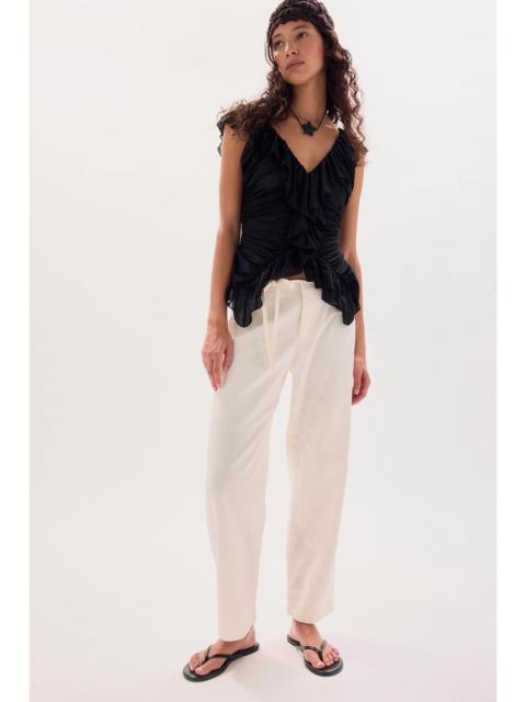 FREE PEOPLE Amelia Side-Tie Linen Pants