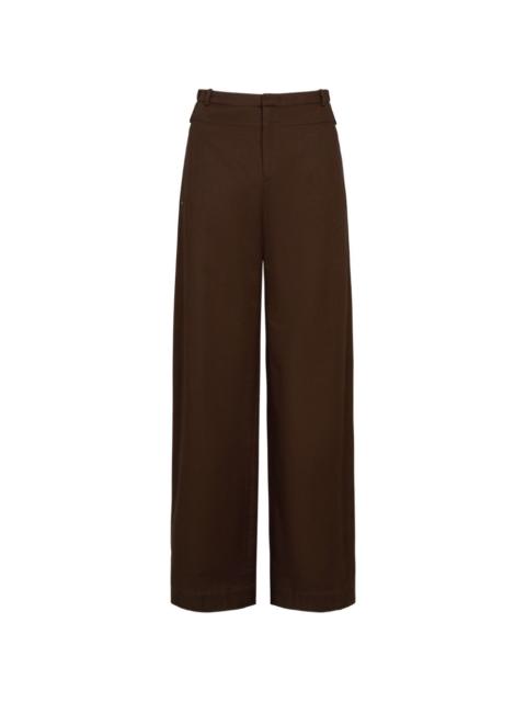 Vince Utility double-waist wide-leg trousers