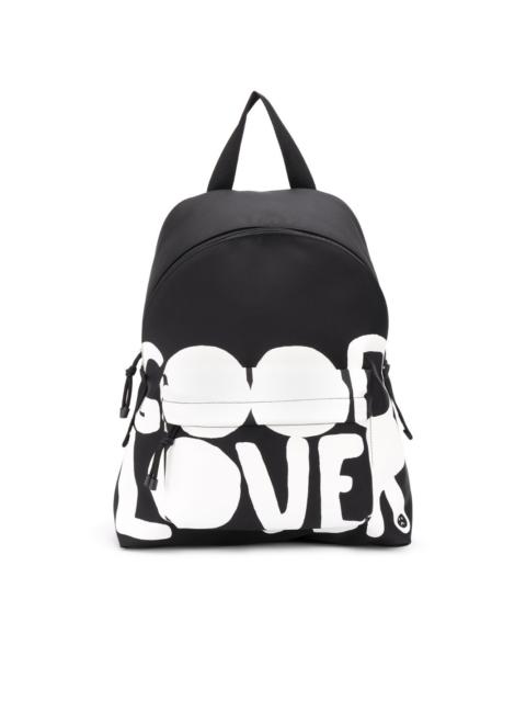 Lovers Language printed backpack