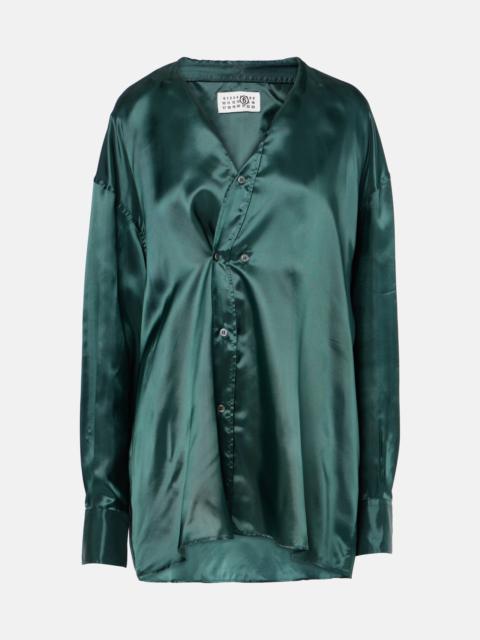 Satin shirt