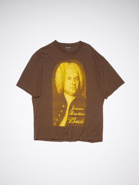 Acne Studios Composer crew neck t-shirt - Coffee brown