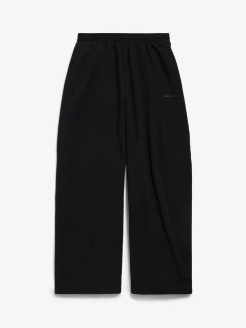 BALENCIAGA Women's Barrel Sweatpants in Black