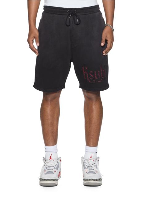Ksubi PAISE TRAK SHORT BLACK FADE